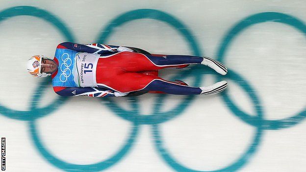 GB's AJ Rosen competing at the Vancouver Winter Olympics in 2010.