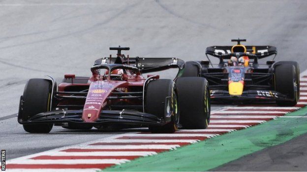 Leclerc and Verstappen