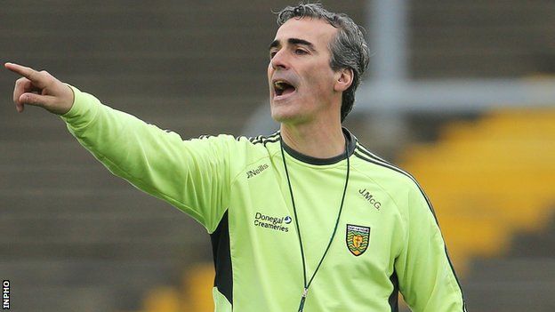 Jim McGuinness during his time in charge of Donegal