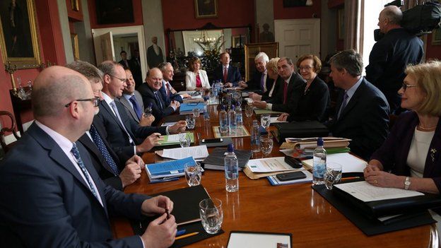 Members of the Irish Cabinet discussed the proposed Adoption (Information and Tracing) Bill during a meeting in Lissadell House on Wednesday
