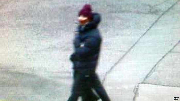 This handout photo released by Danish police shows a suspected gunman in the attack on the cafe. Photo: 14 February 2015