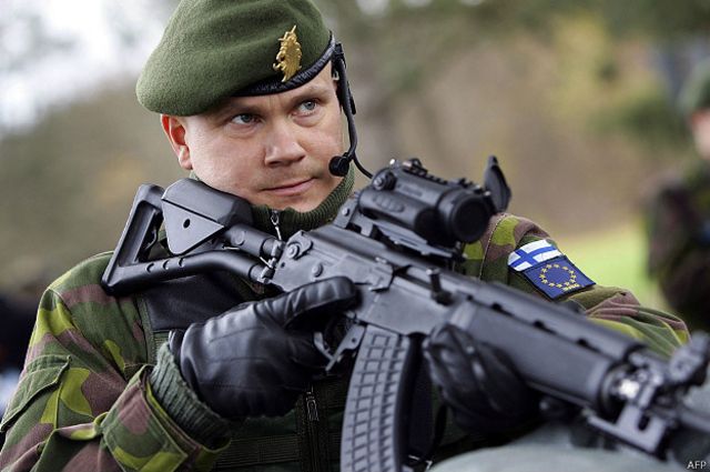 Финский солдат