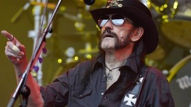 Lemmy played Glastonbury with Motorhead in 2015