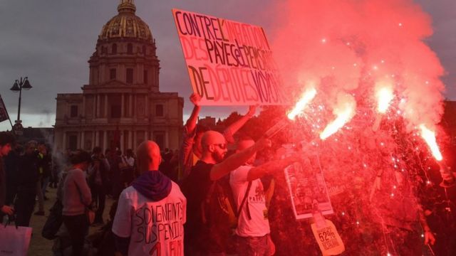Протест во Франции