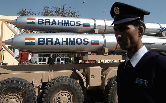 BrahMos, сверхзвуковая противокорабельная ракета, разработанная Индией и Россией