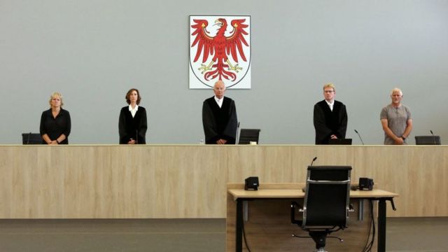 Судья Удо Лехтерманн оглашает приговор