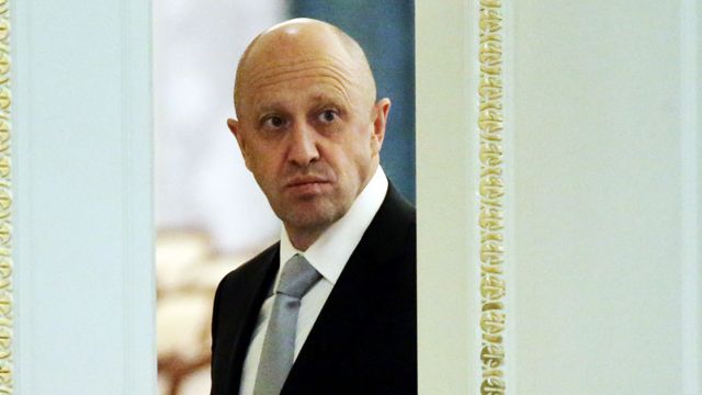 SAINT PETERSBURG, RUSSIA - AUGUST 9: (RUSSIA OUT) Russian billionaire and businessman Yevgeniy Prigozhin attends Russian-Turkish talks in Konstantin Palace in Strenla on August,9, 2016 in Saint Petersburg, Russia. President of Turkey is having a one-day visit to Putin's hometown.