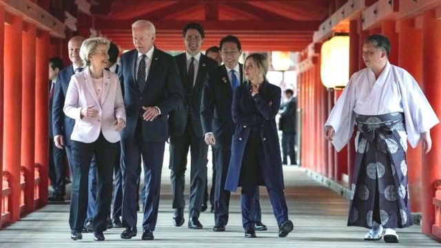 Лидеры G7 в Хиросиме