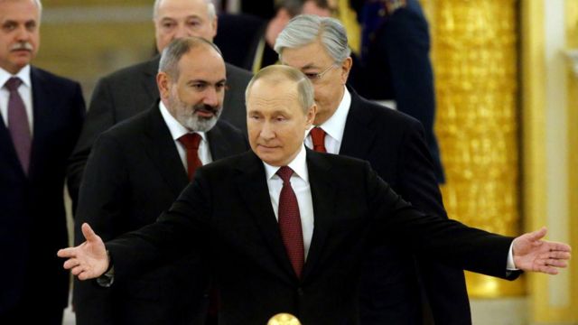Путин на саммите ОДКБ