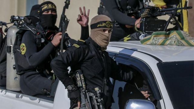 Бойцы джихада в Газе