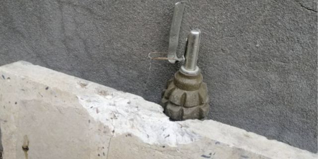 Ловушка с гранатой F1 в Триполи