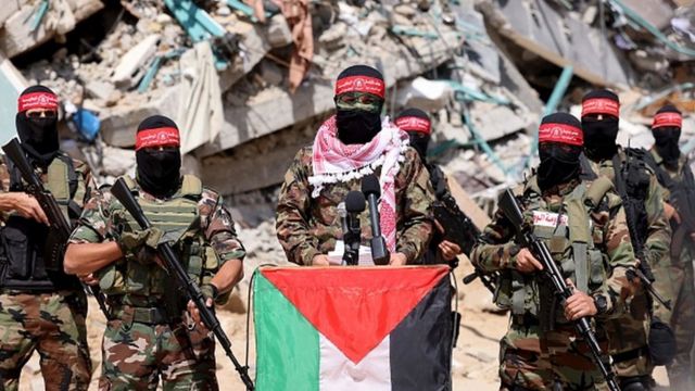 Бойцы палестинских Комитетов народного сопротивления