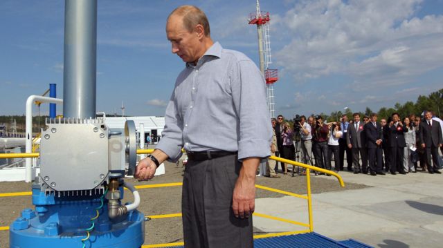 Путин открывает нефтепровод Россия-Китай в 2010 году