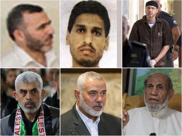 шесть лидеров ХАМАС
