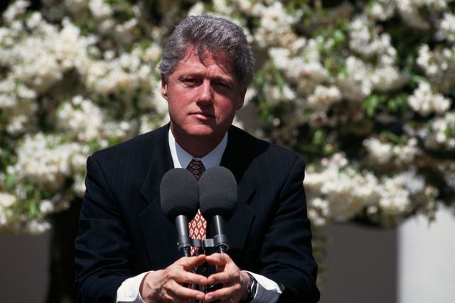 Президент Клинтон 20 апреля 1993 года