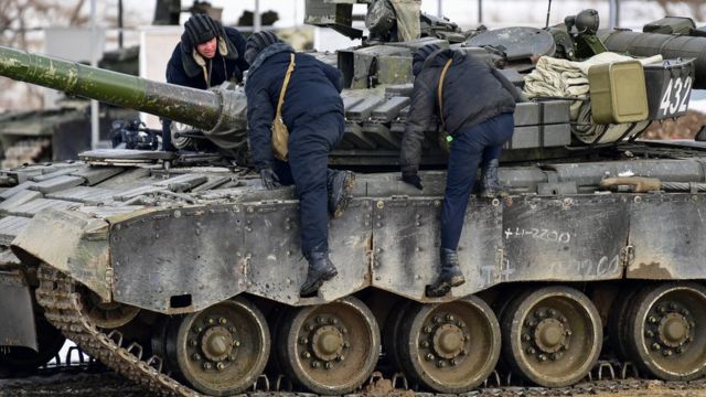 Российский танк Т-80