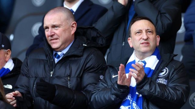 Tony Bloom and Paul Barber