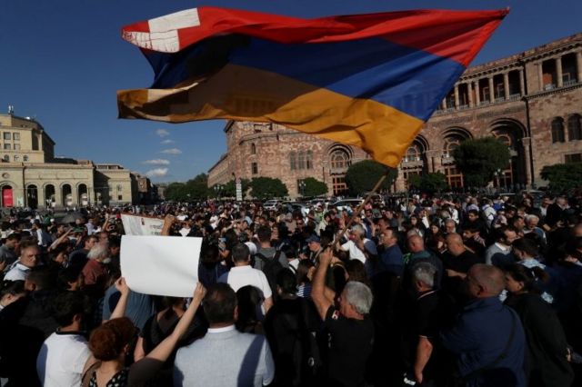 Протест в Ереване