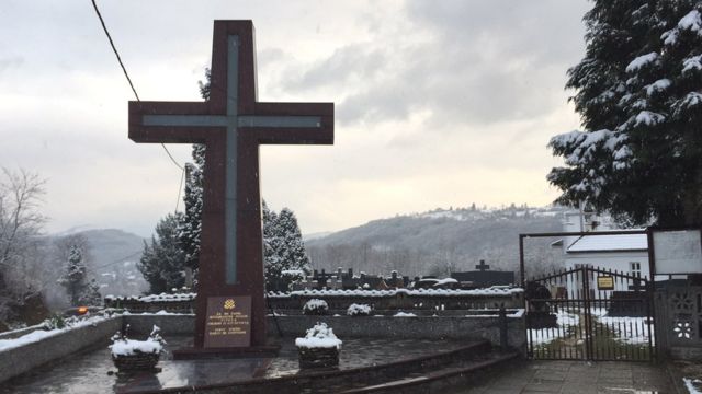 Ахмичи, хорватский мемориал