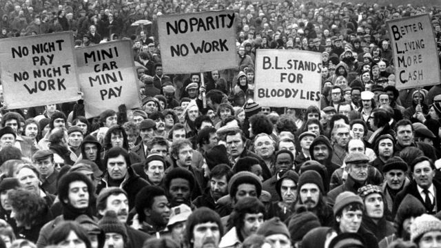 Забастовка на автозаводе British Leyland в феврале 1979 года