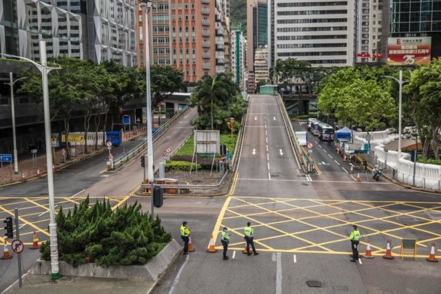 Полиция в Гонконге