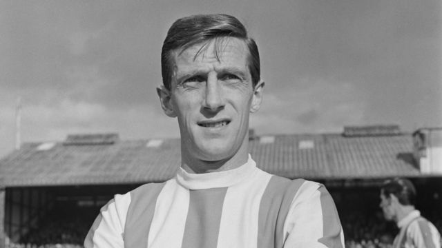 Former striker Dennis Viollet.