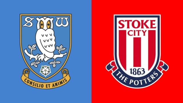 Sheffield Wednesday vs Stoke City graphic.