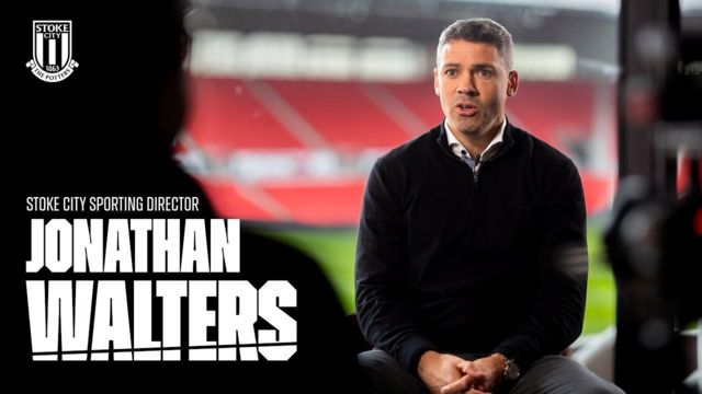 Stoke City Sporting Director Jonathan Walters.