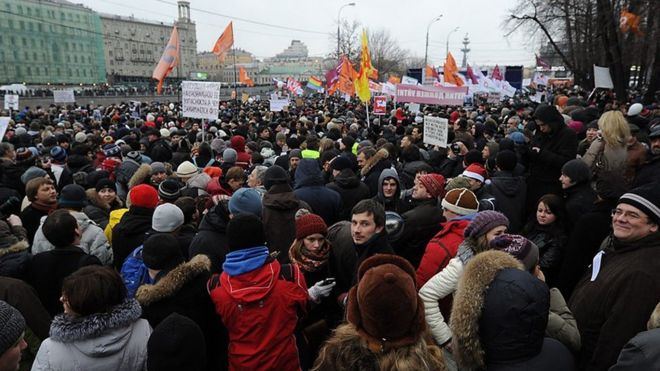 Протесты на Болотной 2011