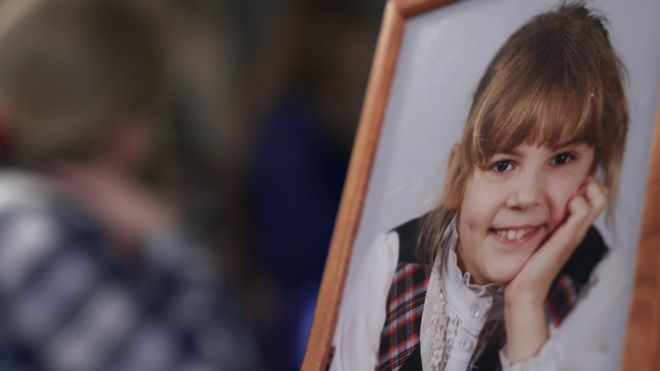 Маша Макарова, одна из детей, погибших на Сямозере
