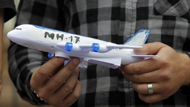A model of MH-17