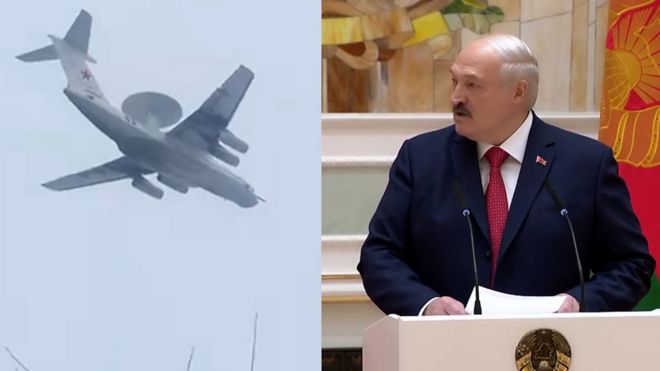 Лукашенко и А-50