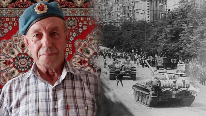 Russian veteran of Operation Danube