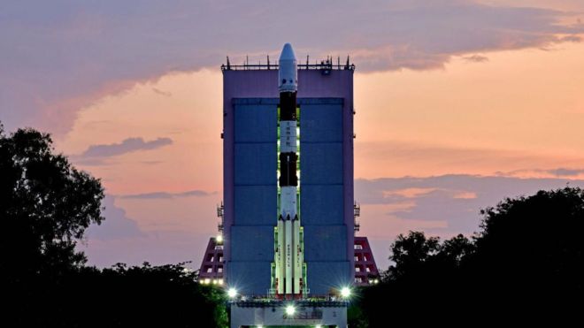 Indian rocket ready for launch 