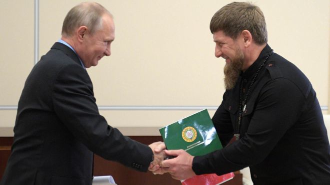 Кадыров и Путин