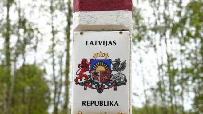Латвийская граница