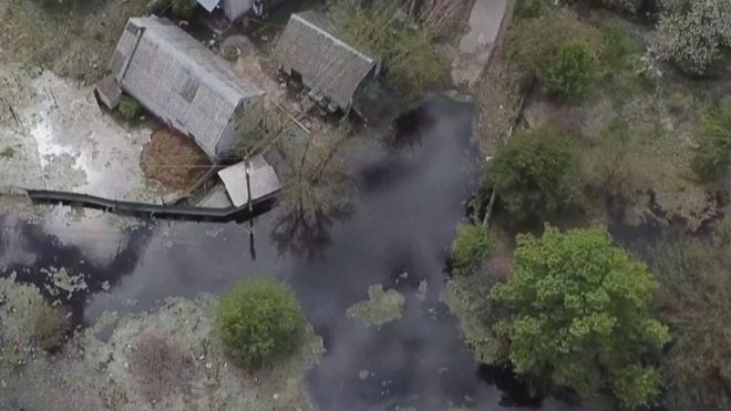 Как затопленное село спасло Киев от наступления российских войск