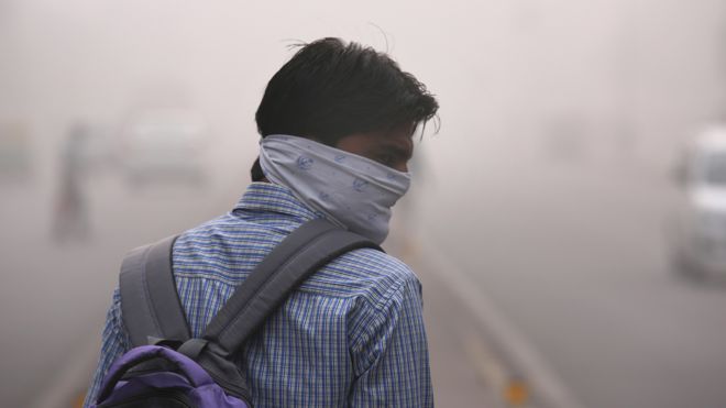 Загрязнение воздуха в Дели