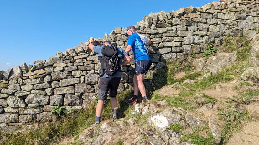 Blind Dave's Hadrian Wall challenge
