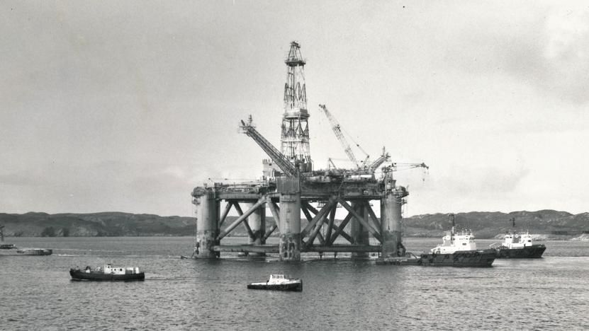 Oil rig at Arnish