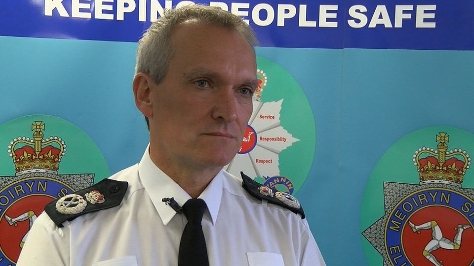 Chief constable of the Isle of Man, Gary Roberts