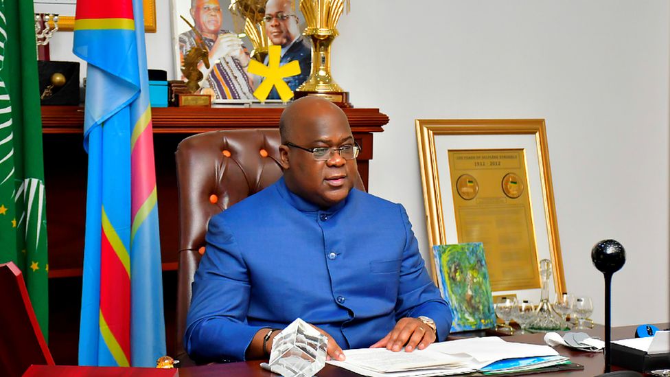 DR Congo President Félix Tshisekedi