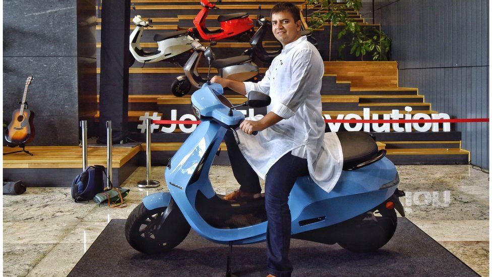 Indian entrepreneur, co-founder and CEO of Ola, Bhavish Aggarwal