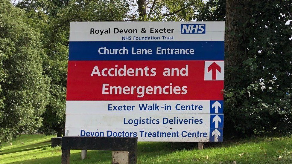 Royal Devon and Exeter NHS Foundation Trust sign