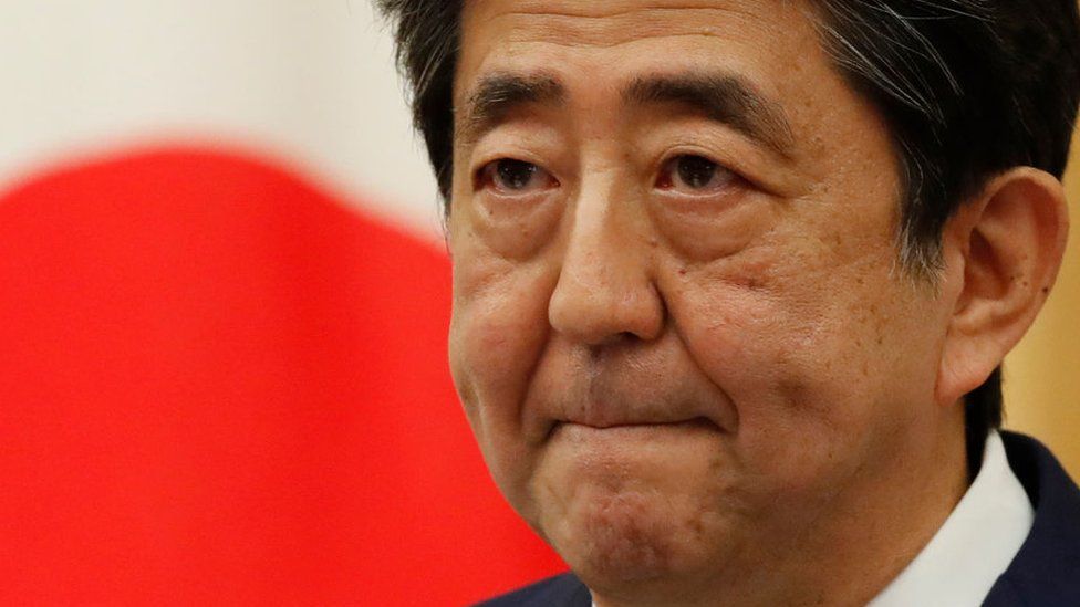 Former Prime Minister of Japan Shinzo Abe.