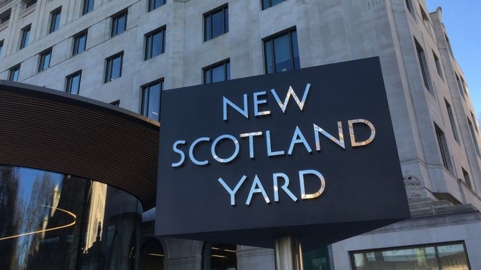 New Scotland Yard sign