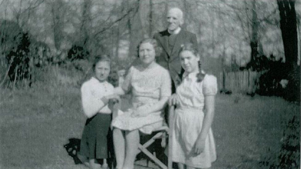 Margaret and her family