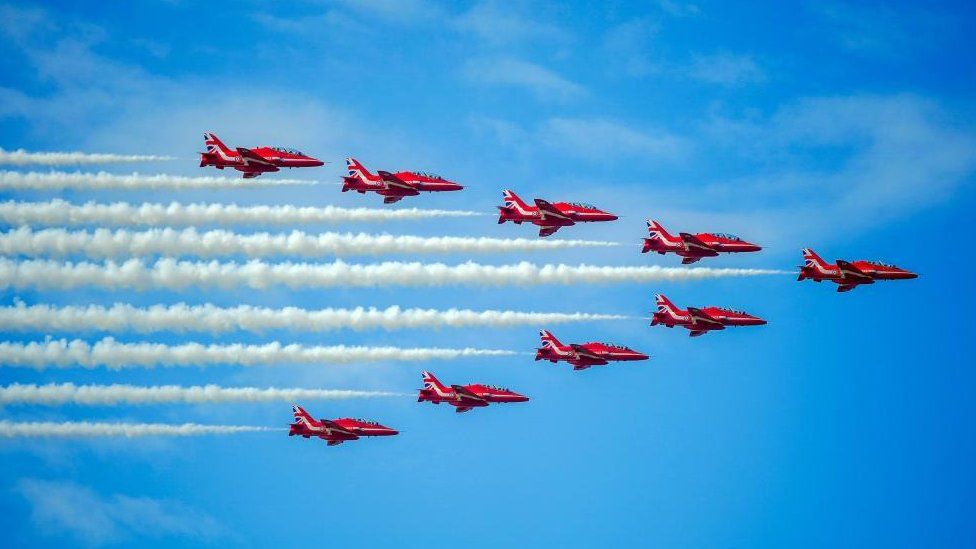 Red Arrows air display