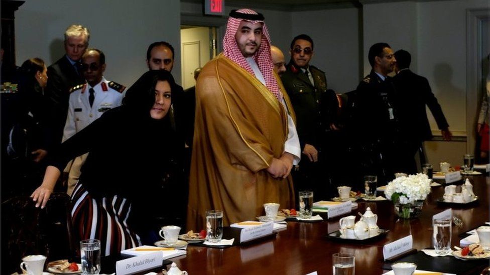 Khalid bin Salman at the Pentagon (29/08/19)