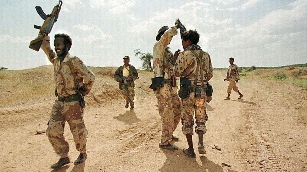 Eritrean troops
